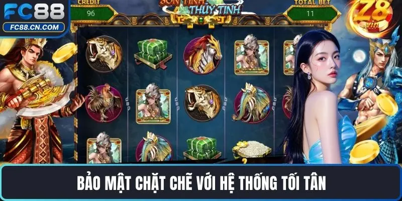 Bảo mật chặt chẽ với hệ thống tối tân 