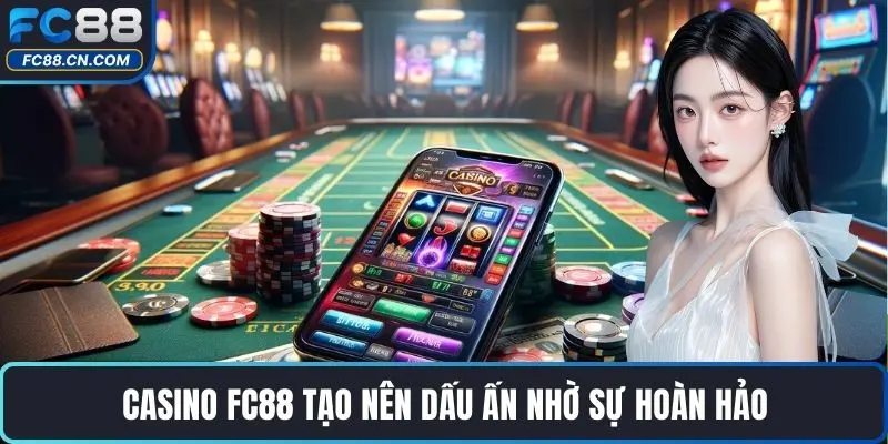 Casino FC88 tạo nên dấu ấn nhờ sự hoàn hảo