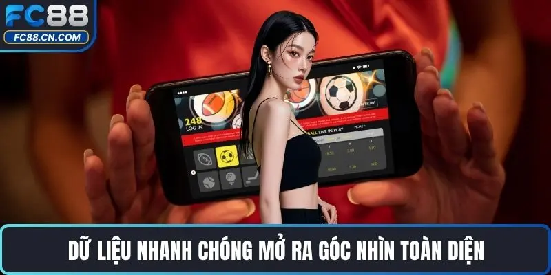 Dữ liệu nhanh chóng mở ra góc nhìn toàn diện